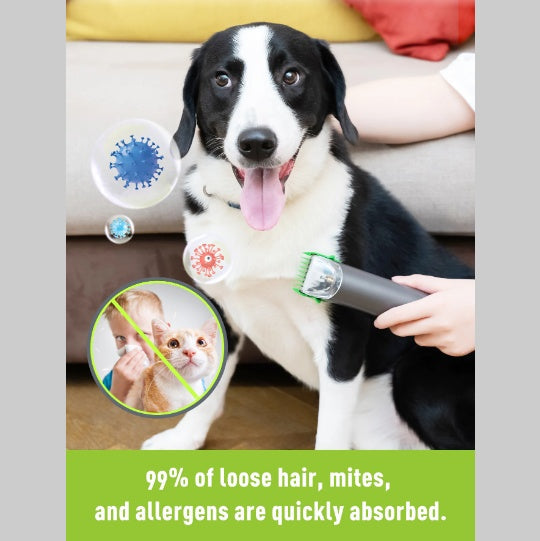Nuzzle Pro Grooming Kit — 4-in-1 Pet Vacuum, Clipper & De-shedding System