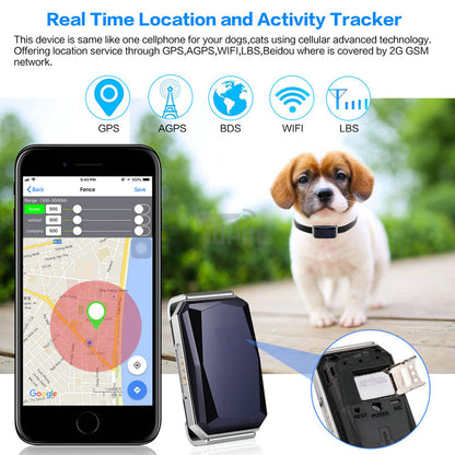 Nuzzle Guard GPS Collar — Real-Time Pet Tracker with App, SMS & Geo-Fence Alerts